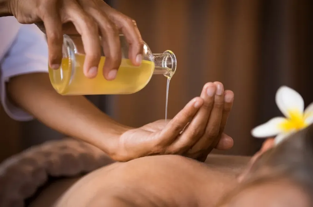huile de massage